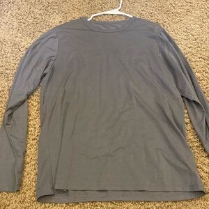 Dark grey lulu lemon 5 year basics long sleeve